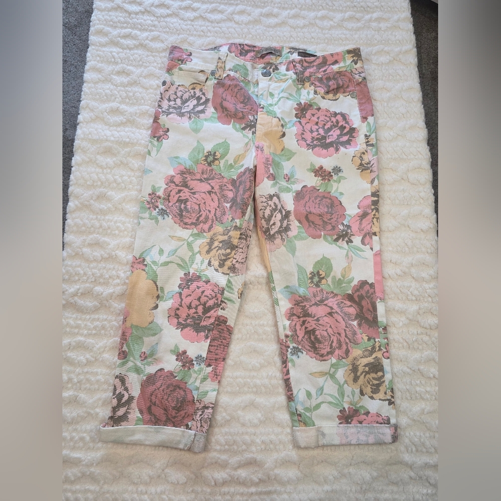 Nine West Vintage America Floral Jeans – Size 10 / 30